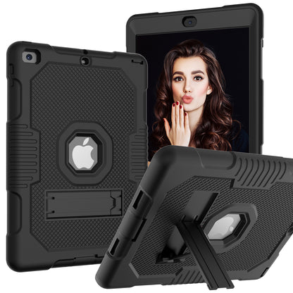 Funda protectora resistente para iPad (10,2 pulgadas, para iPad Air de 7.ª, 8.ª y 9.ª generación): soporte incluido
