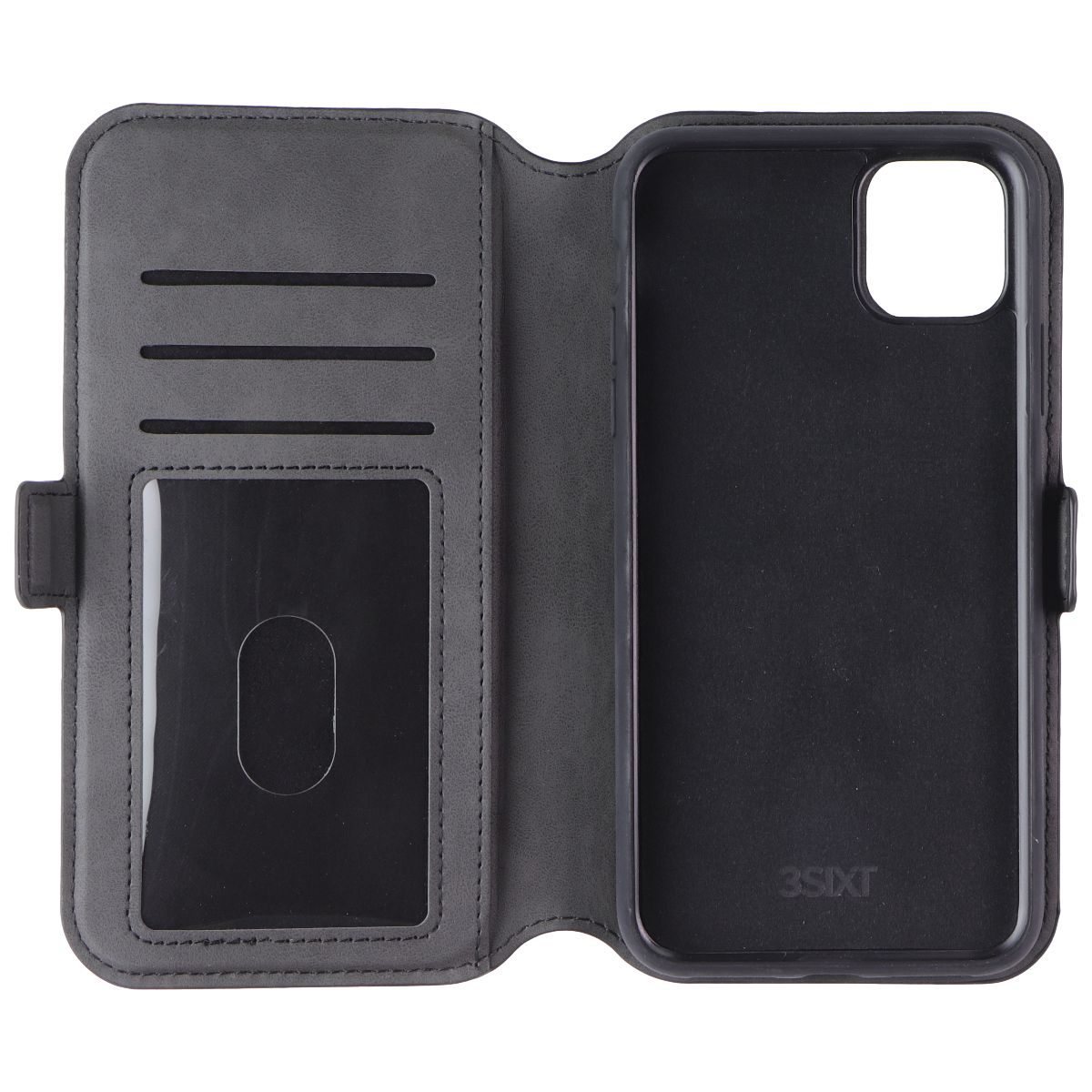 3SIXT NeoWallet Series Folio Case for Apple iPhone 11 Pro Max - Black (5)