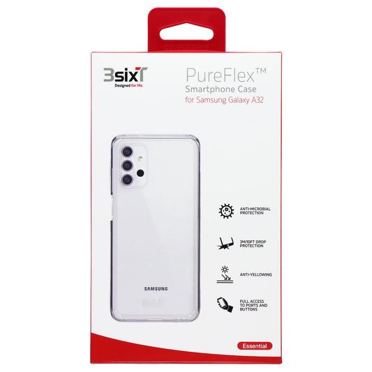 3SIXT PureFlex Series Case for Samsung Galaxy A32 - Clear - New