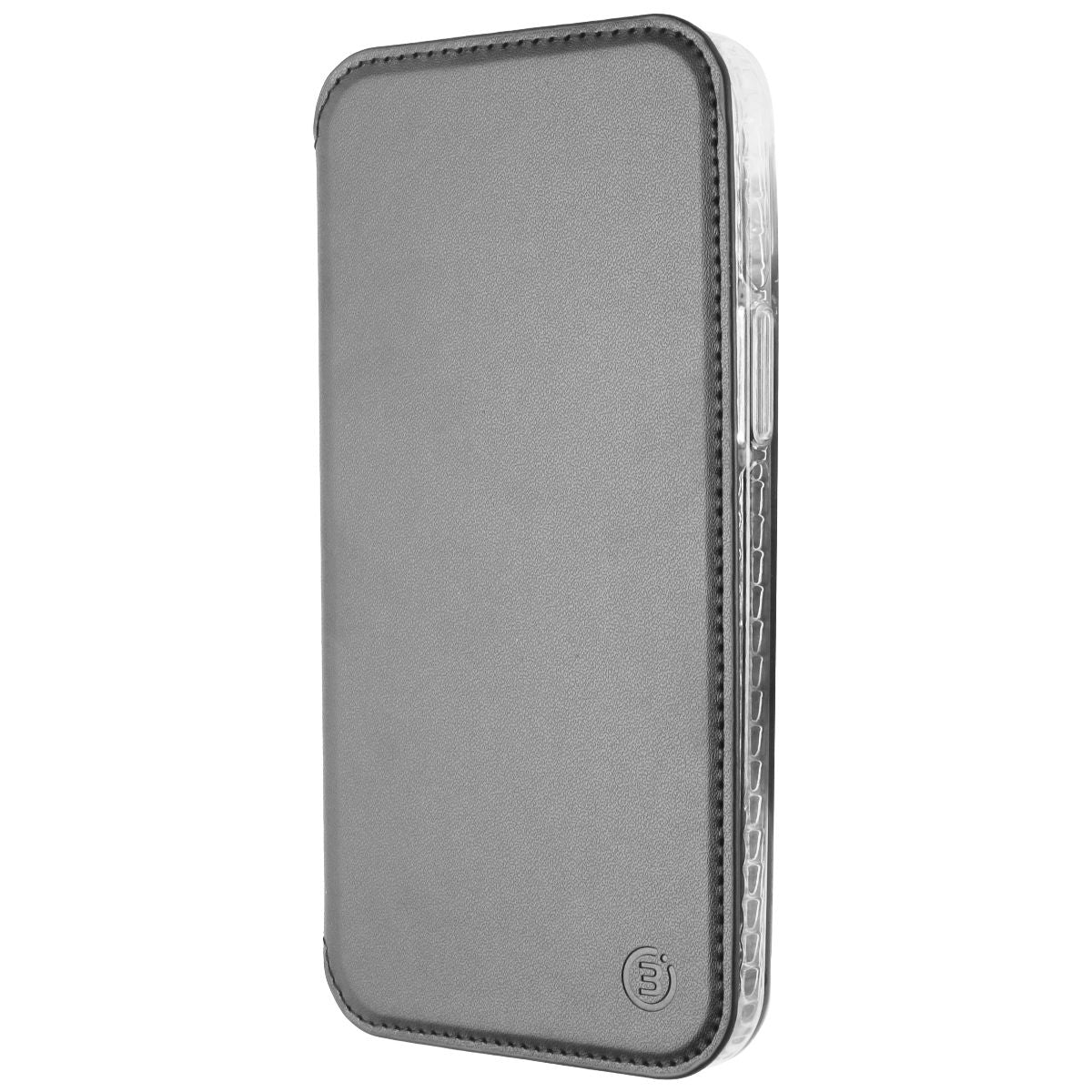 3SIXT SlimFolio Series Wallet Case for Apple iPhone 13 Pro Max - Clear/Black (2)