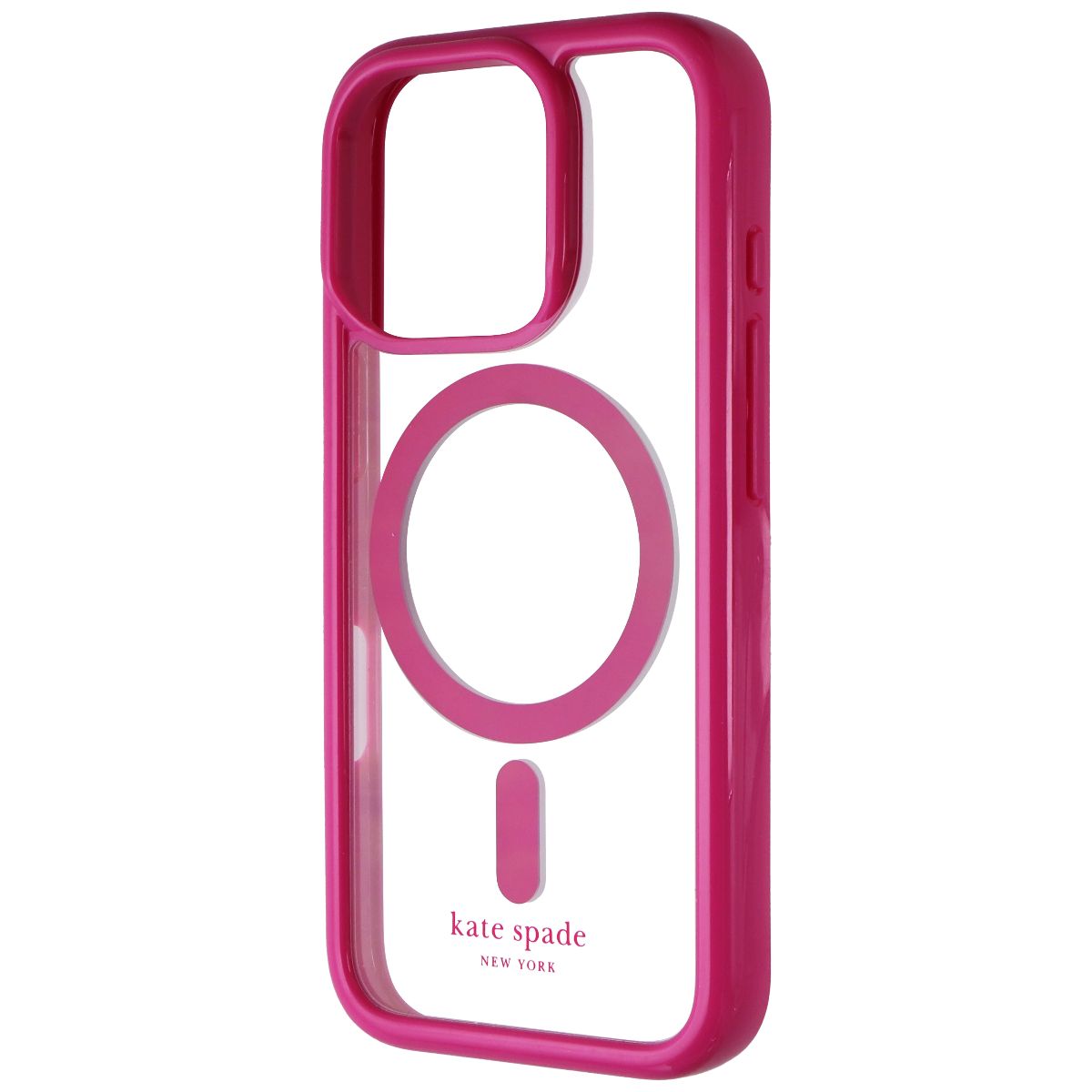 Kate Spade Ultra Protective Case for MagSafe for iPhone 16 Pro - Pink/Clear