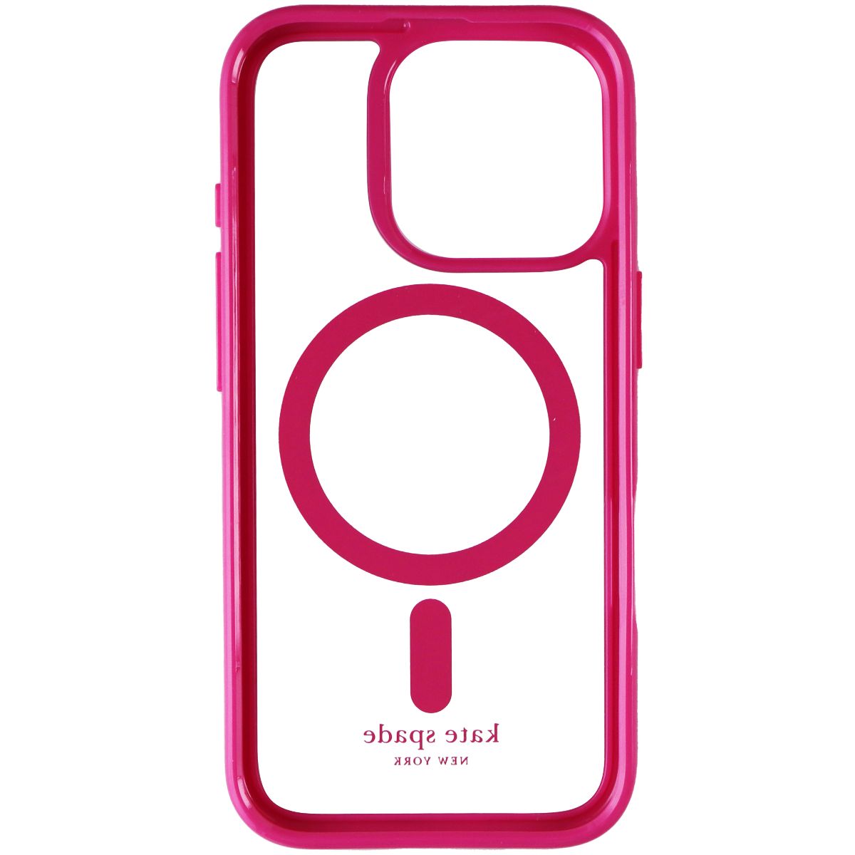 Kate Spade Ultra Protective Case for MagSafe for iPhone 16 Pro - Pink/Clear (3)