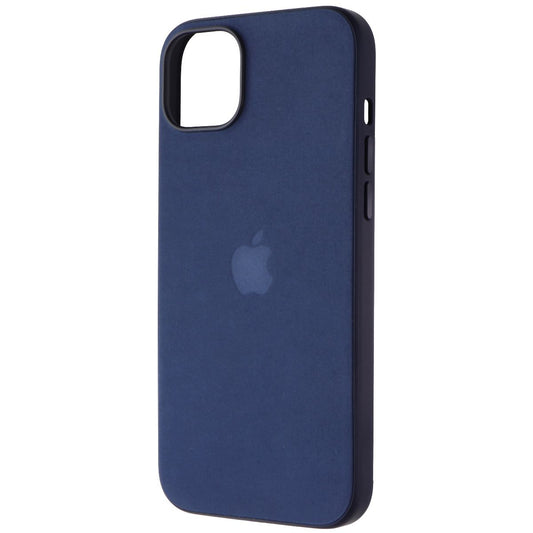 Apple FineWoven Case for MagSafe for Apple iPhone 15 Plus - Pacific Blue