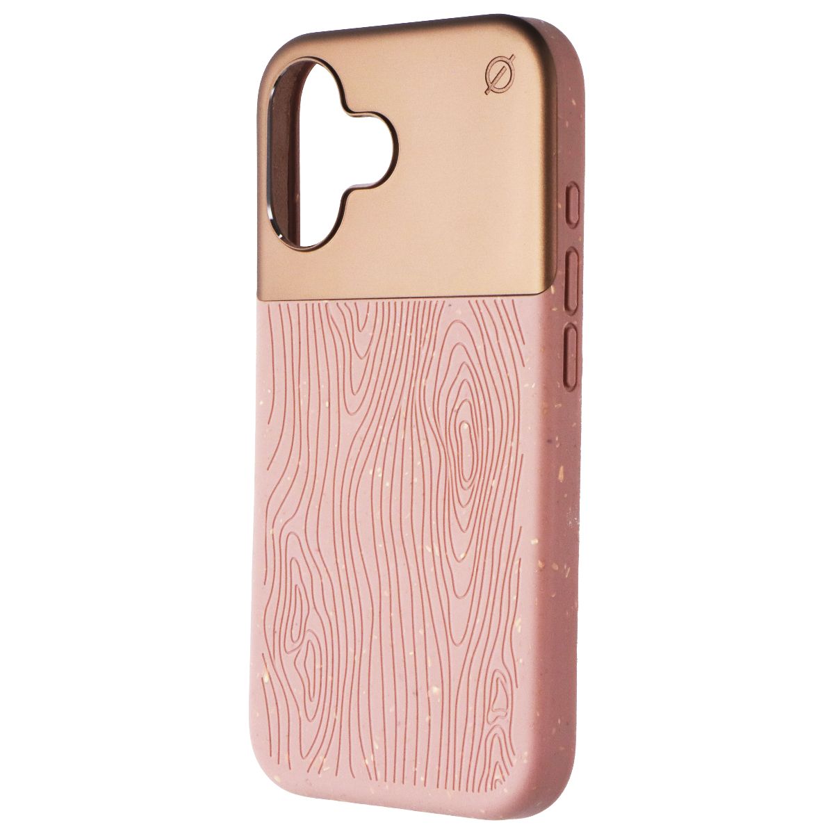 Atom Studios Split Wood Fiber Case for MagSafe for Apple iPhone 16 - Taupe