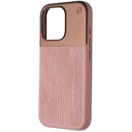Atom Studios Split Wood Fiber Case for MagSafe for Apple iPhone 16 Pro - Taupe