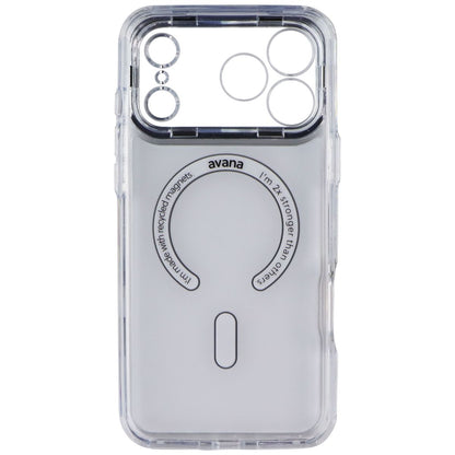 Avana Glim Ice Series Case for MagSafe for iPhone 17 Pro Max - Clear/Mirror (3)
