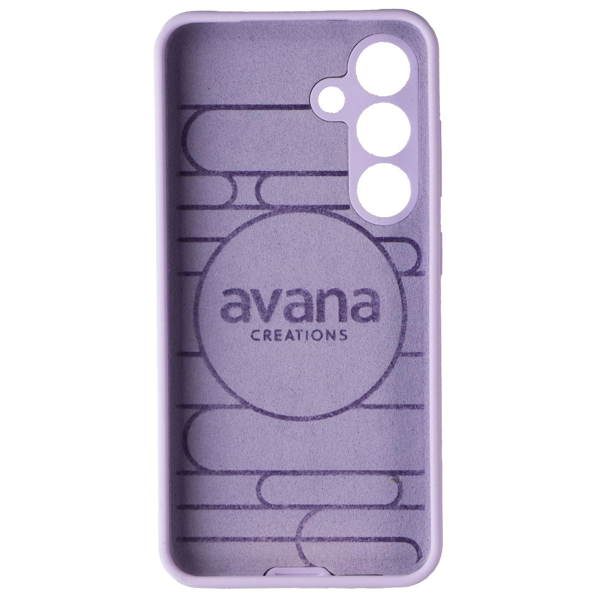 Avana Creations Velvet Series Smooth Case for Samsung Galaxy S24 - Lavender (3)
