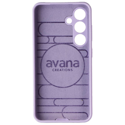 Avana Creations Velvet Series Smooth Case for Samsung Galaxy S24 - Lavender (3)