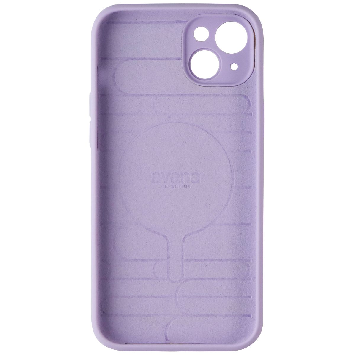 Avana Velvet Lavender Soft Case for MagSafe for iPhone 15 Plus - Lavender Purple (3)