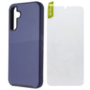 AXS ProTech Plus Pack (Rugged Case + Glass) for Samsung Galaxy A15 - Blue - New