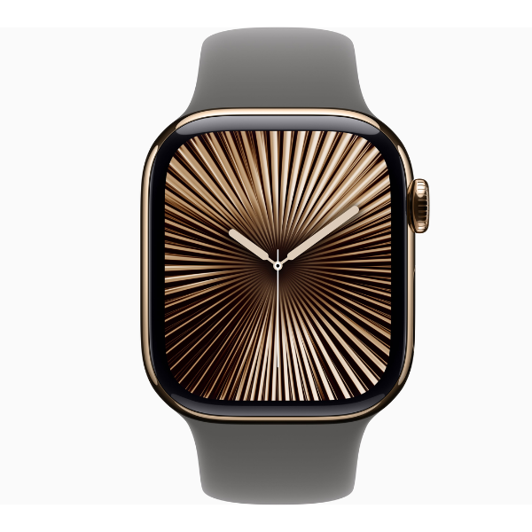 Apple Watch Series 10 46MM (GPS + Cellular) - Gold Titanium