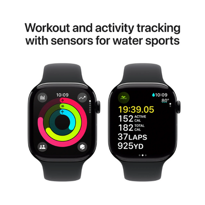 Apple Watch Series 10 46MM Jet Black (GPS) – Plug Apple Watch Series 10 46MM Jet Black (GPS) – Plug