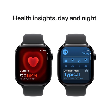 Apple Watch Series 10 46MM Jet Black (GPS) – Plug Apple Watch Series 10 46MM Jet Black (GPS) – Plug