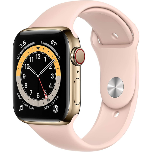 Apple Watch Series 6 44MM (GPS + Cellular) - Gold Stainless Steel