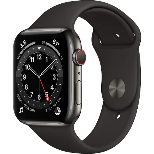 Apple Watch Series 6 44MM (GPS + Cellular) - Acero inoxidable grafito