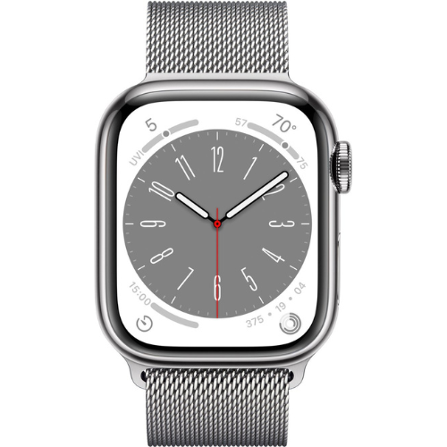 Apple Watch Series 8 45MM (GPS + Cellular) - Acero inoxidable plateado