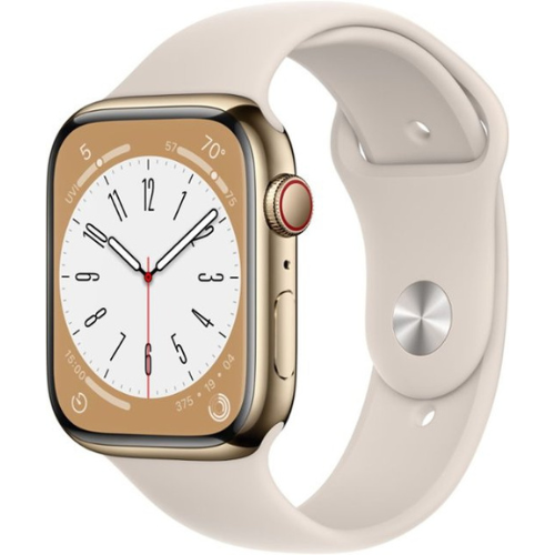 Apple Watch Series 8 41MM (GPS + Cellular) - Acero inoxidable dorado