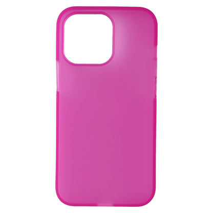 BodyGuardz Solitude Series Gel Case for iPhone 13 Pro - Neon Pink (2)