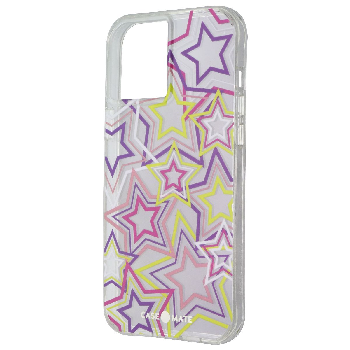 Case-Mate Prints Series Hard Case for Apple iPhone 12 Pro Max - Neon Stars