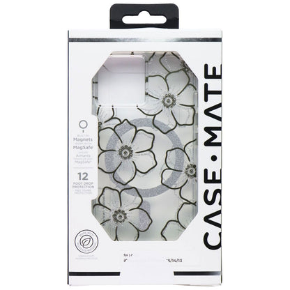 Case-Mate Case for MagSafe for Apple iPhone 16e/15/14/13 - Floral Gems (4)
