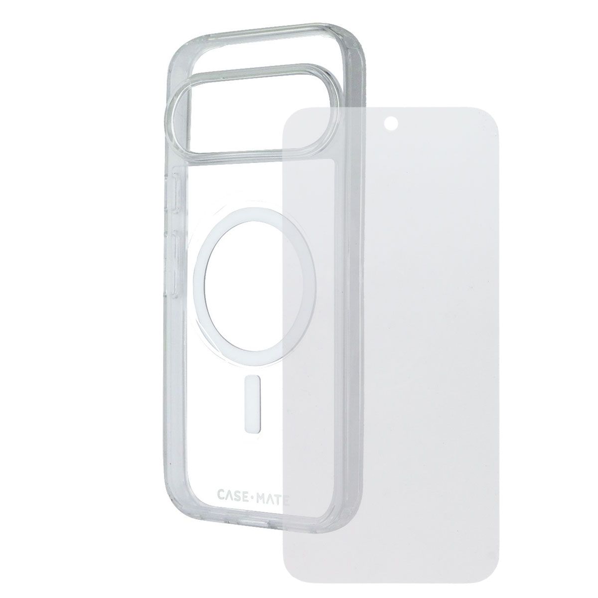 Case-Mate Bundle (Magnetic Tough Case/Screen) for Google Pixel 10 Pro XL - Clear