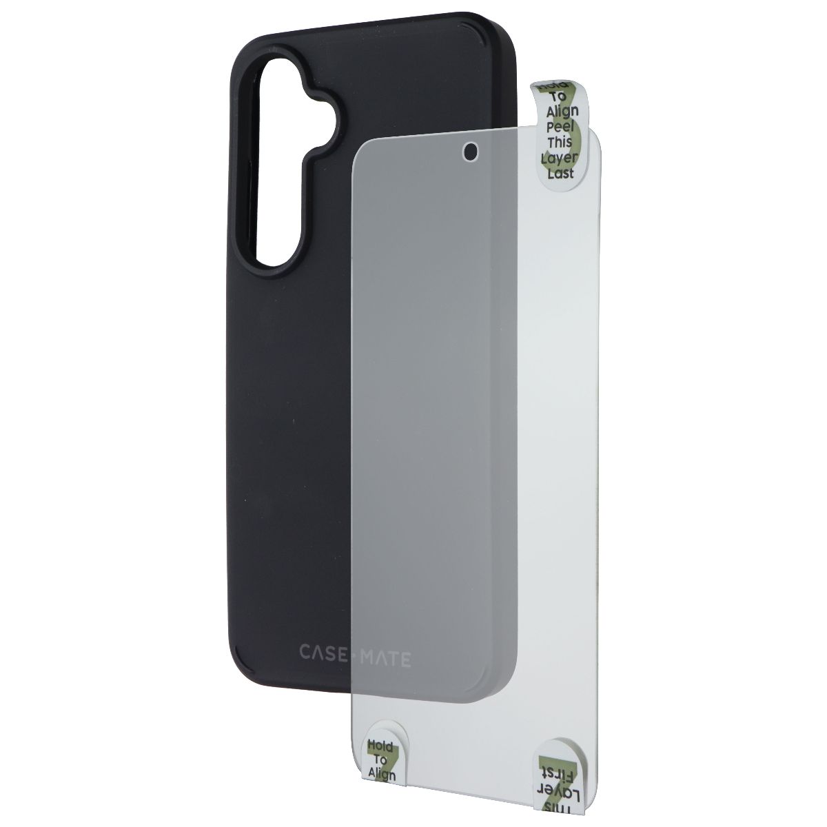 Case-Mate Tough Case & Screen Protector for Samsung Galaxy S24 FE - Black