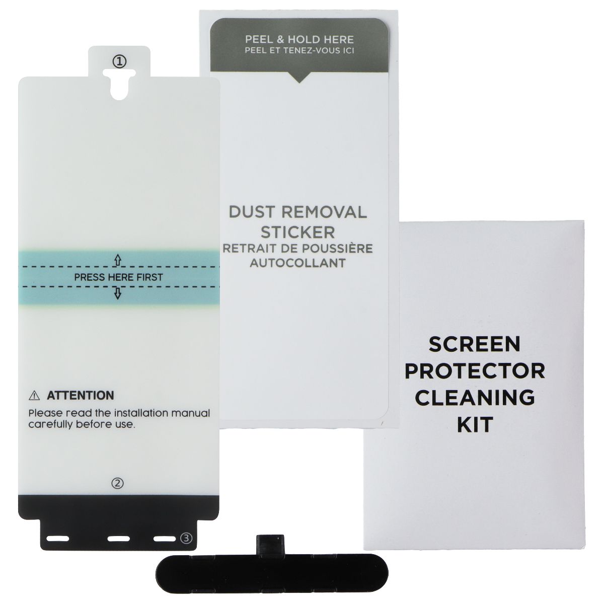 Case-Mate Protection Pack (Case + Screen Protector) for Google Pixel 7a - Black (4)