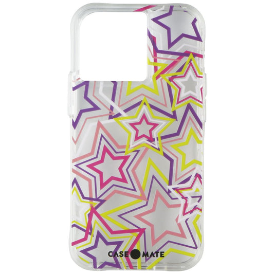 Case-Mate Tough Prints Series Hard Case for iPhone 13 Pro - Neon Stars (2)