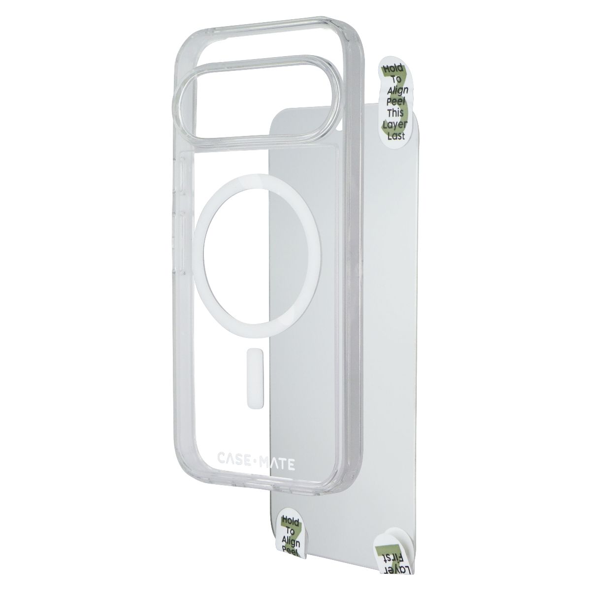 Case-Mate Bundle (Magnetic Tough Case/Screen) for Google Pixel 10 Pro - Clear