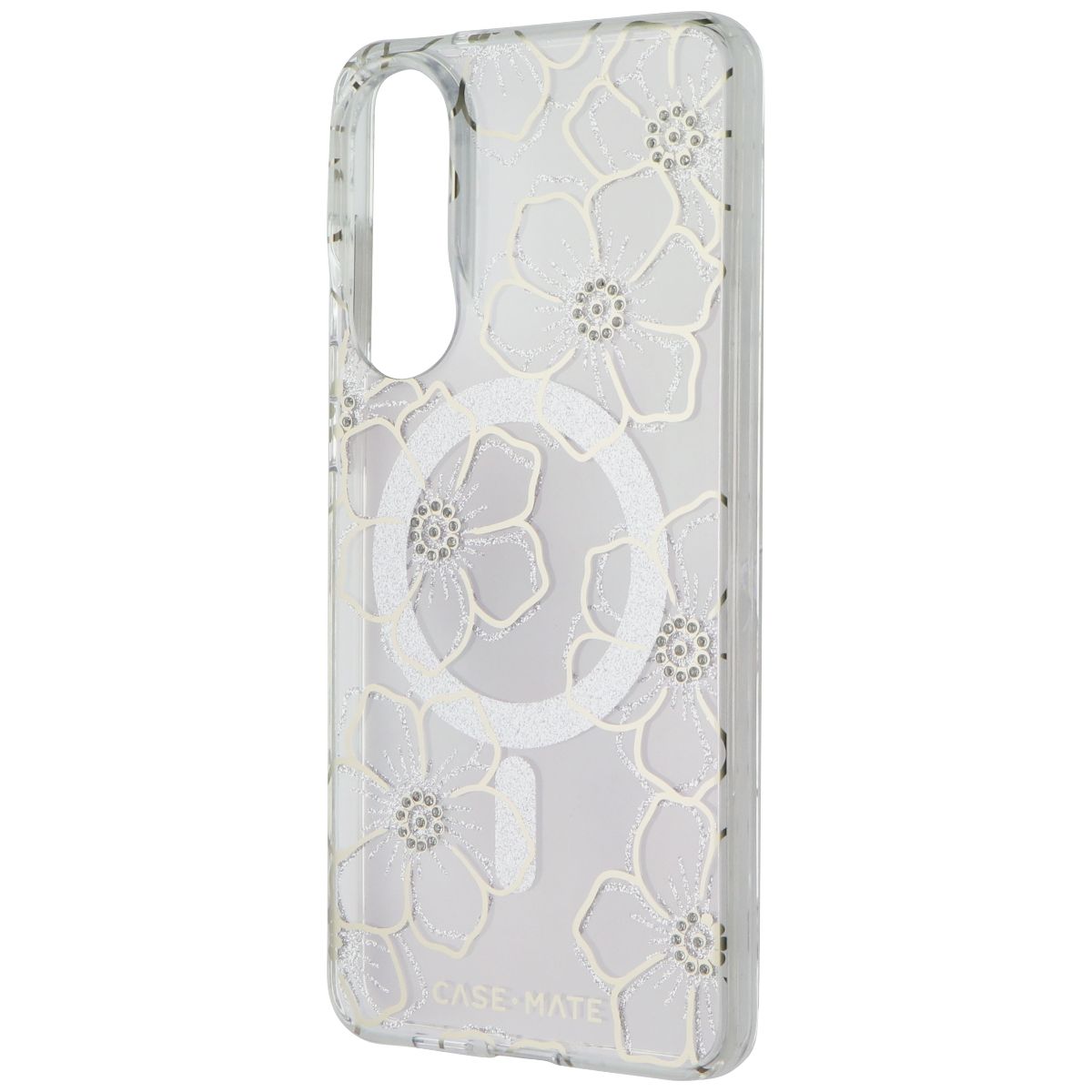 Case-Mate Magnetic Case for Samsung Galaxy S25 Edge - Floral Gems