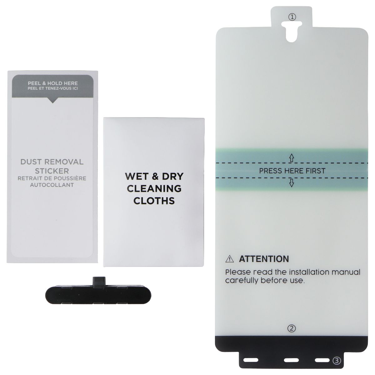 Case-Mate Tough Protection Pack Case and Screen for Google Pixel 7 Pro - Clear (4)