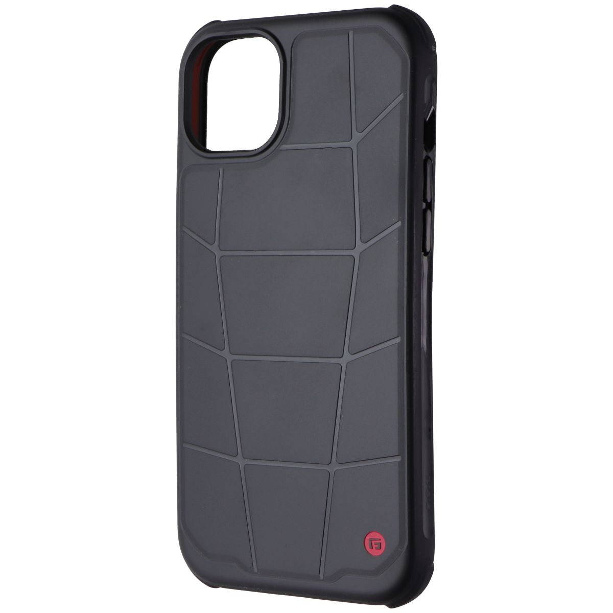 CLCKR G-Form Protection Case for MagSafe for iPhone 15 Plus - Force Black / Red