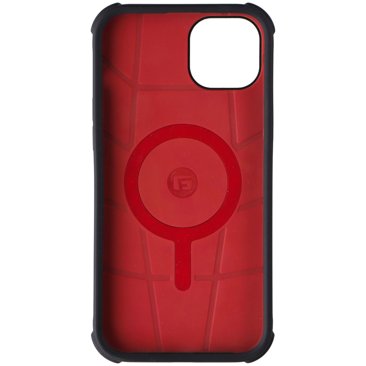 CLCKR G-Form Protection Case for MagSafe for iPhone 15 Plus - Force Black / Red (3)