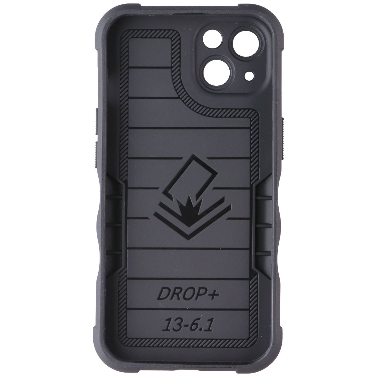 Click Pro Series Case with Kickstand for Apple iPhone 13 - Burgundy (3)