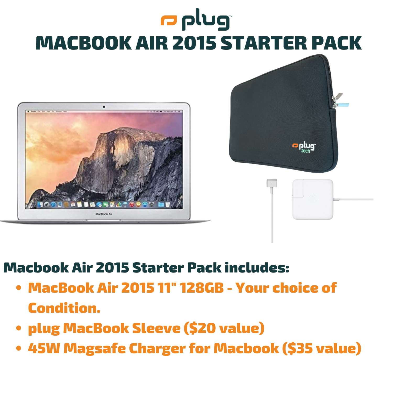 MacBook Air 2015 - Paquete de inicio