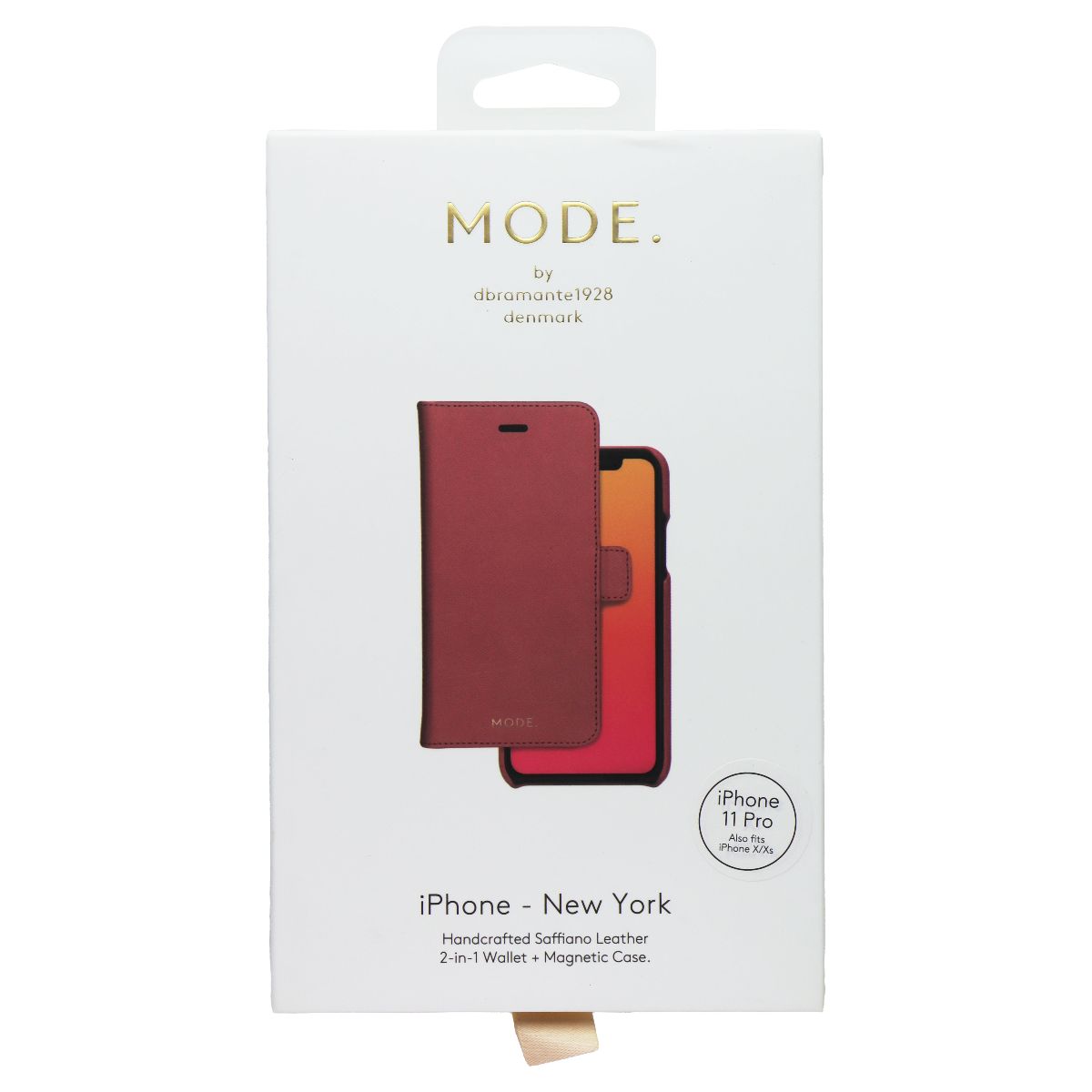 Mode. Folio Wallet w/  Case for Apple iPhone 11 Pro/X/XS - Rusty Rose