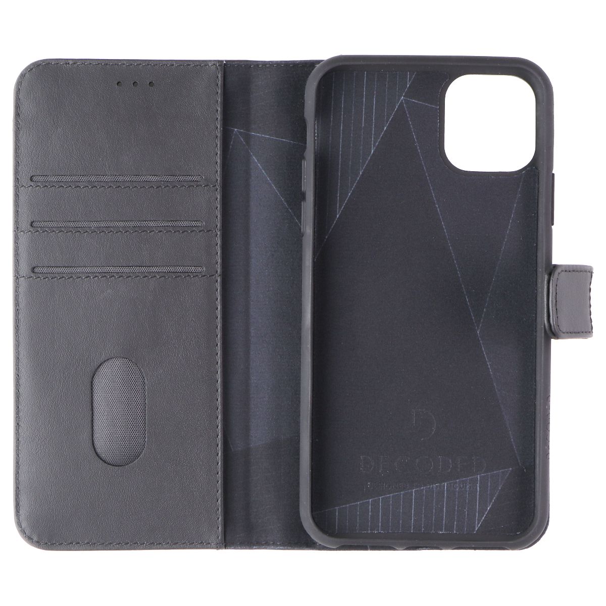 Decoded Detachable Wallet Case for Apple iPhone 11 Pro Max - Black - New (3)