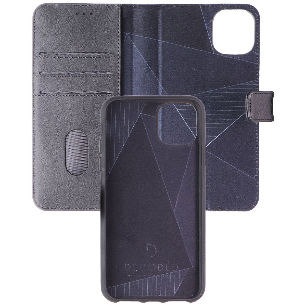 Decoded Detachable Wallet Case for Apple iPhone 11 Pro Max - Black - New (4)