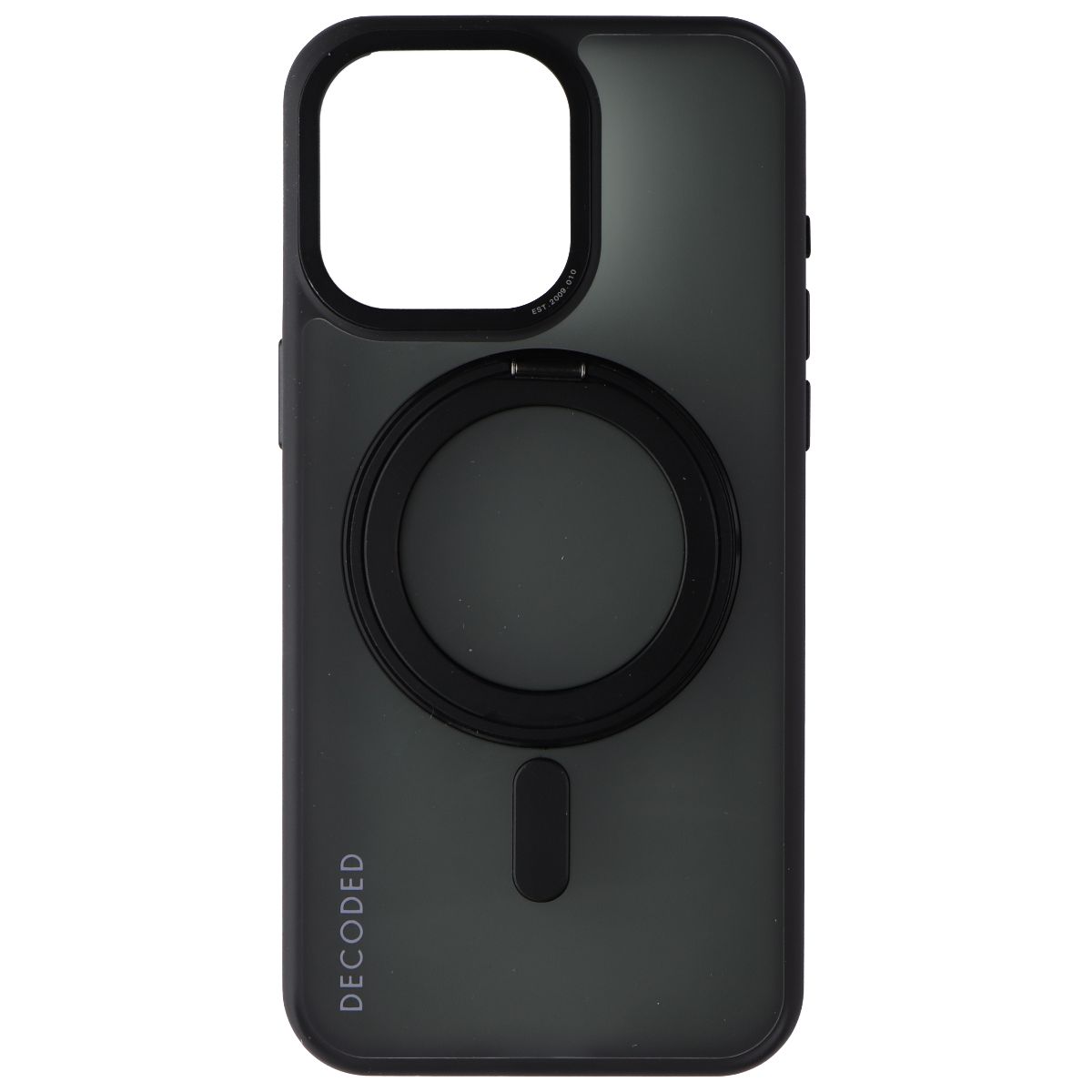 Decoded 360 Loop Stand Back Case for MagSafe for Apple iPhone 15 Pro Max - Black (2)