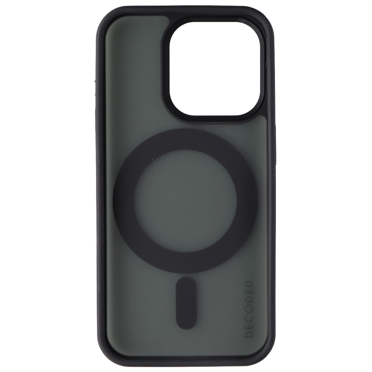 Decoded 360 Loop Stand Back Cover for MagSafe for iPhone 15 Pro - Frost Black (3)