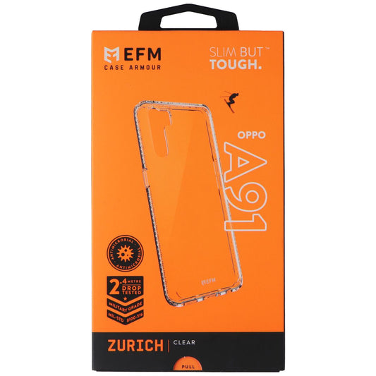 EFM Zurich Series Slim Case for Samsung Galaxy A91 - Clear - New