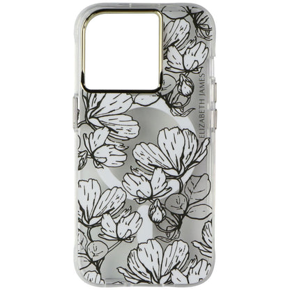 Elizabeth James Case for MagSafe for iPhone 15 Pro - Sunday in Soho Clear/Gold (2)