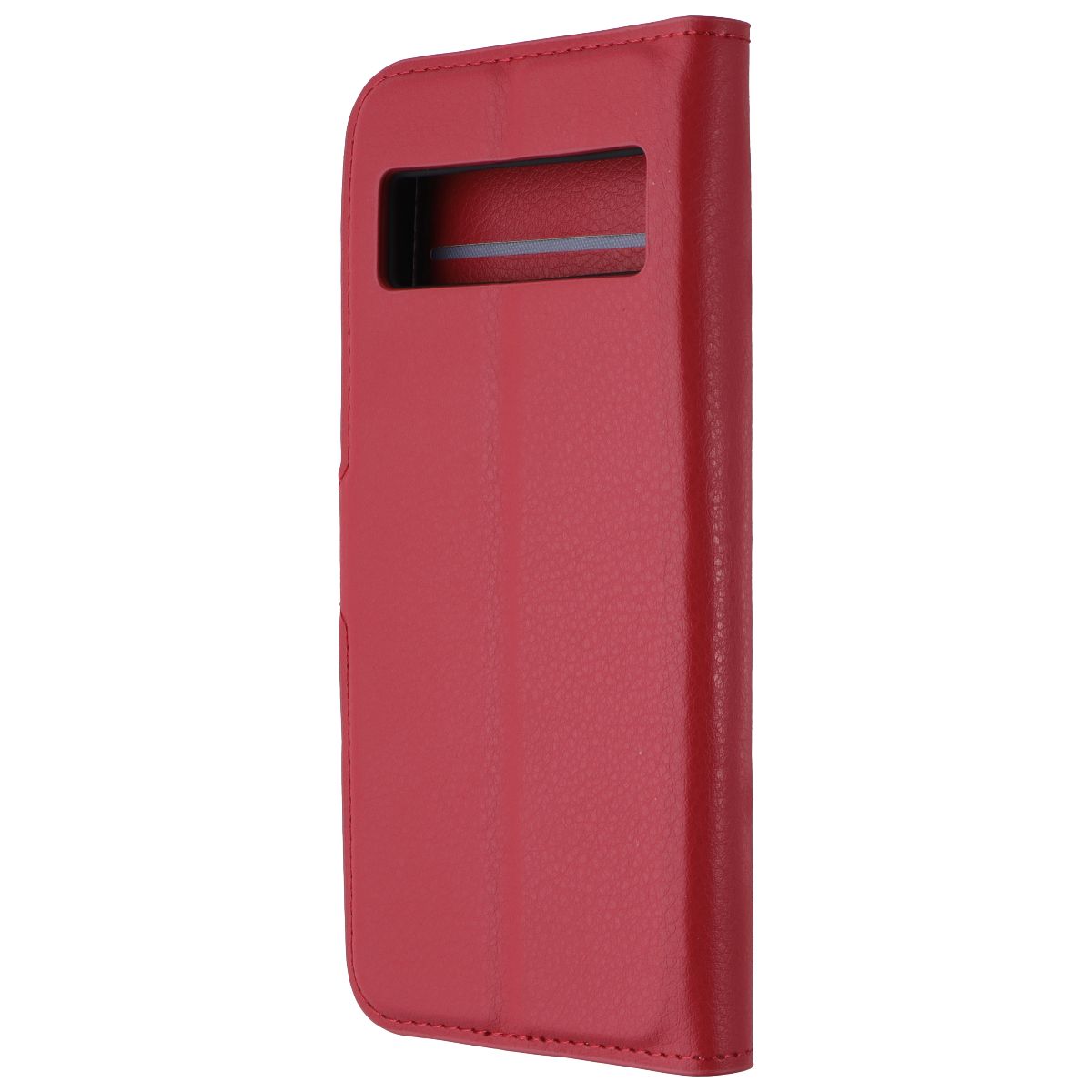 Generic Faux Leather Folio Case for Google Pixel 7 - Red - New