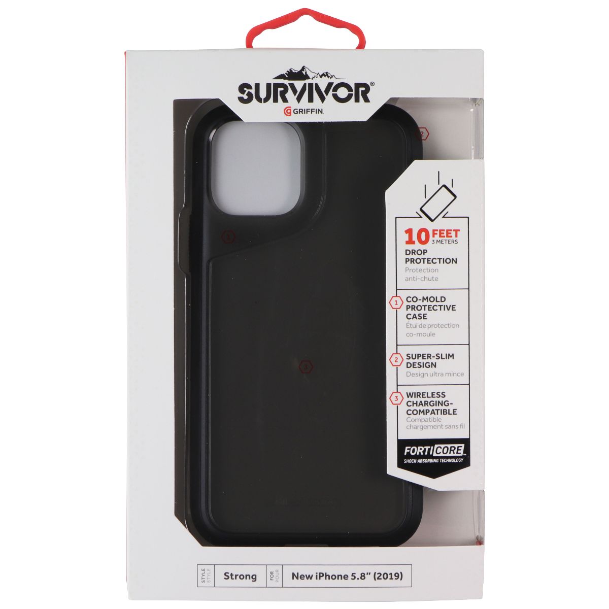Griffin Survivor Strong Series Case for Apple iPhone 11 Pro - Black