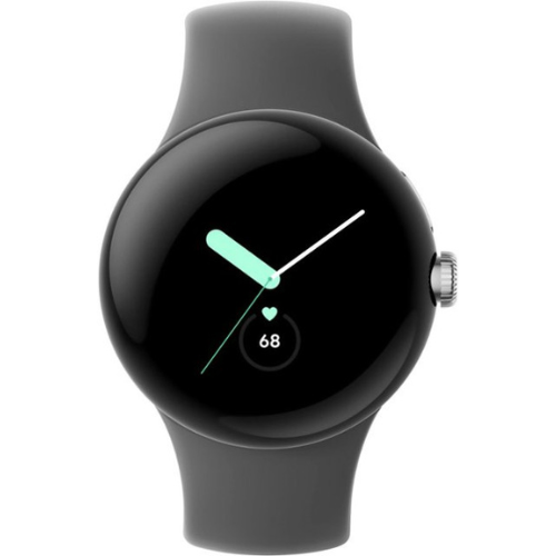 Google Pixel Watch (1st Gen) 41MM (GPS + Cellular) - Polished Silver Stainless Steel