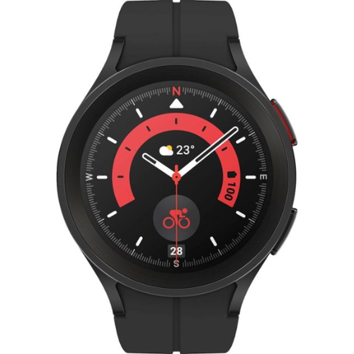 Samsung Galaxy Watch 5 Pro 45MM (GPS + Cellular) - Black Titanium