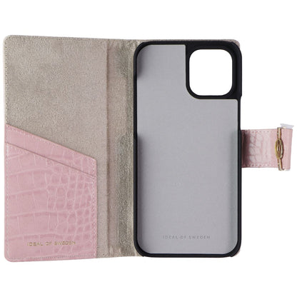 iDeal of Sweden Cora Phone Wallet for iPhone 12 Pro Max - Rose Croco (3)