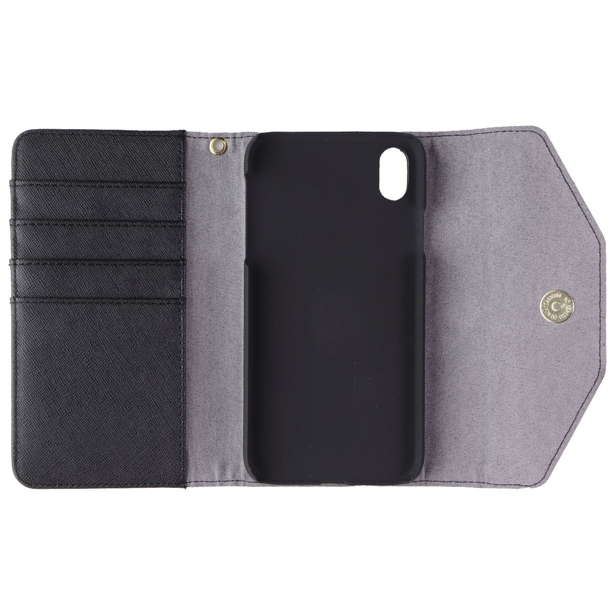 iDeal of Sweden Mayfair Clutch Series Case for Apple iPhone XR - Black (3)