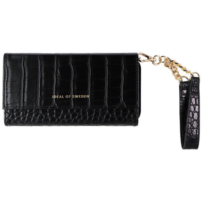 iDeal of Sweden Signature Clutch Case for iPhone 12 and 12 Pro - Jet Black Croco (3)