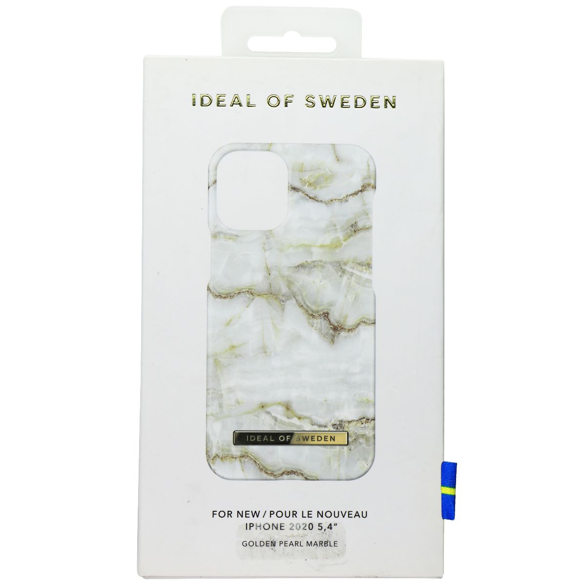 iDeal of Sweden Hard Case for Apple iPhone 12 mini - Golden Pearl Marble